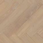 Desert Oak Herringbone flooring close up