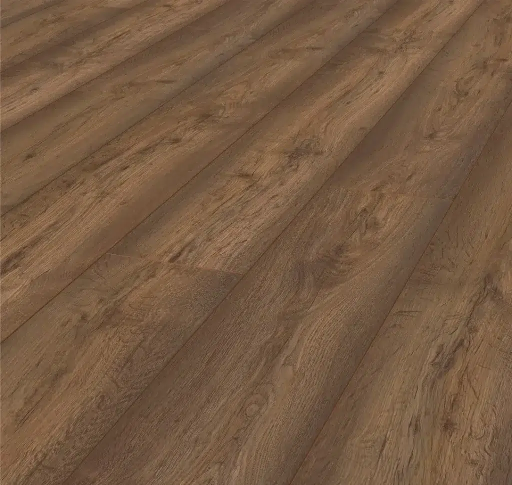 Modena Oak 8mm Flooring Angled