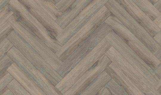 Volcanic Oak Herringbone flooring close up