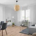 Blonde Oak 8mm Flooring in living area