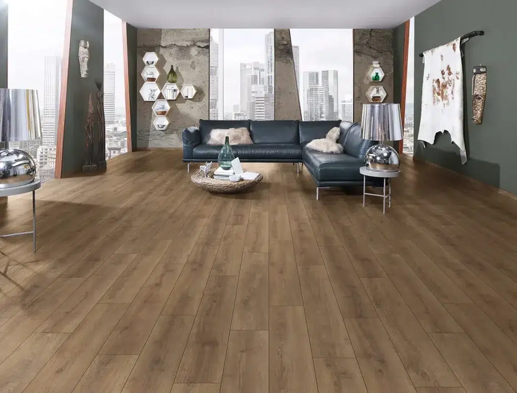 Clay Sola Oak 8mm Flooring Lifestyle