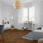 Double Smoked Oak Herringbone in livingroom