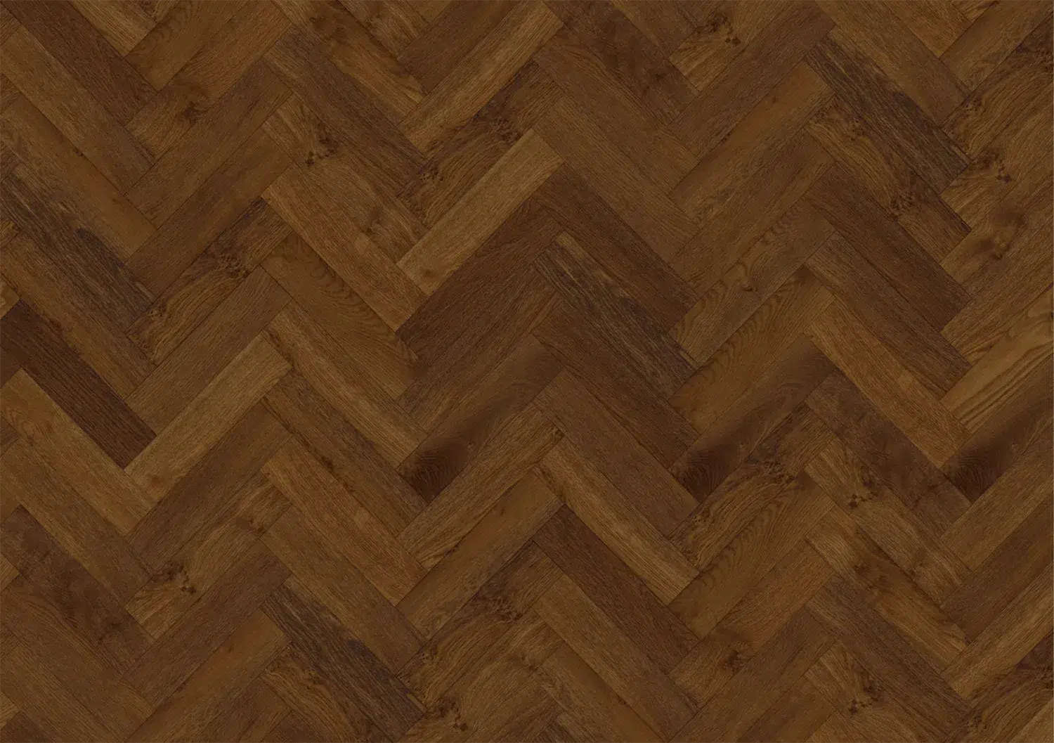 Double Smoked Oak Herringbone