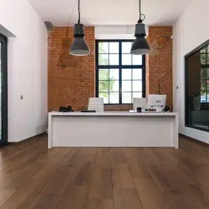Grizzly Montreux Oak 12mm Flooring in Office