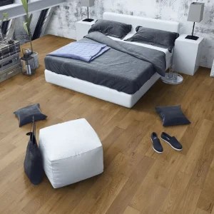 Harvest Oak Flooring in Bedroom