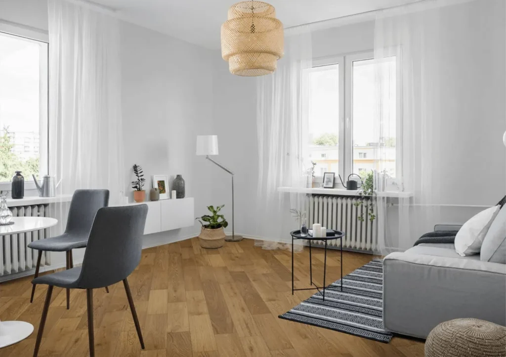 Harvest Oak Flooring in living area