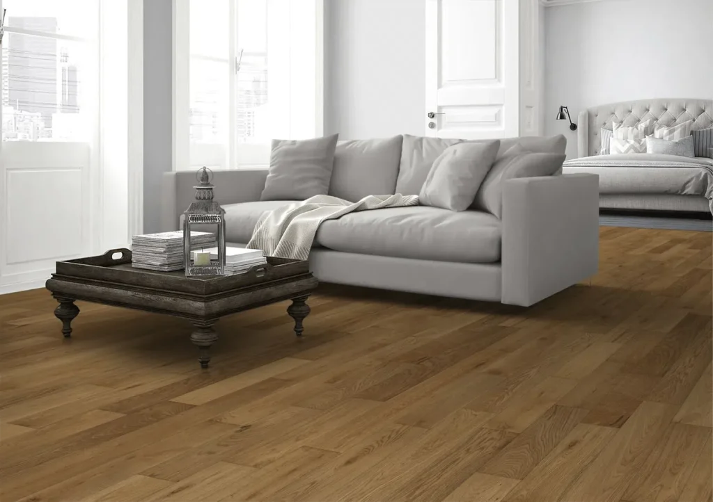Harvest Oak Flooring in living room