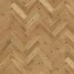 Natural Oak Matt Lacquered & Brushed Herringbone Flooring