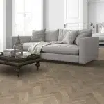 Pearl Grey Oak Herringbone Flooring Lifestyle