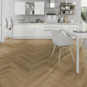 SPC-HER-BO Barley Oak Herringbone flooring