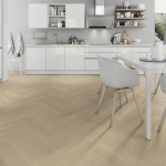 SPC-HER-LO Linen Oak Herringbone flooring Lifestyle