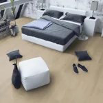 SPC-LO Linen Oak flooring for bedroom