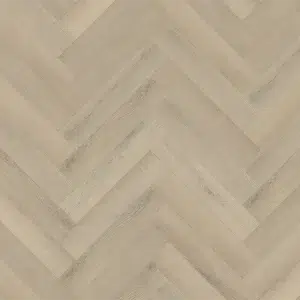 Seashell Oak Herringbone flooring