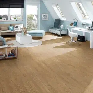 Wheat Cornforth Oak 8mm Flooring Lifestyle