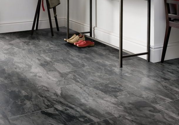 L2-K389_Nightfall Black Slate_Lifestyle Nightfall Black Slate Flooring Lifestyle
