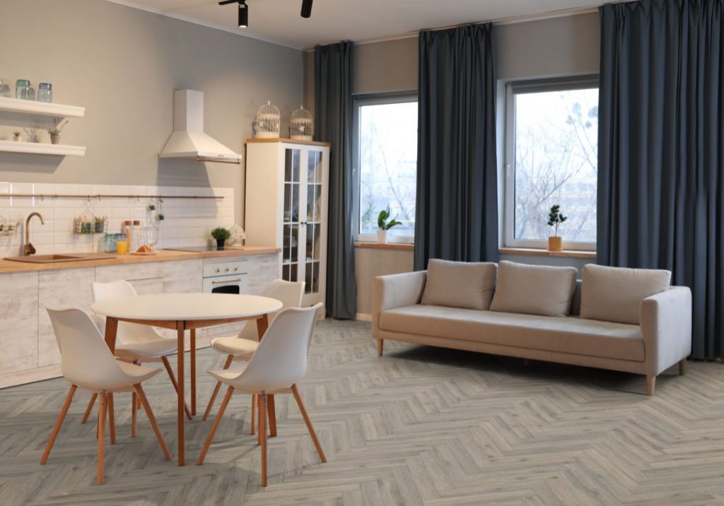 Volcanic Oak Herringbone flooring in Newcastle Volcanic Oak Herringbone flooring in Newcastle